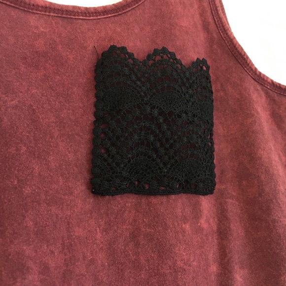 Purple Washed Out Tank - Picture 3 of 3